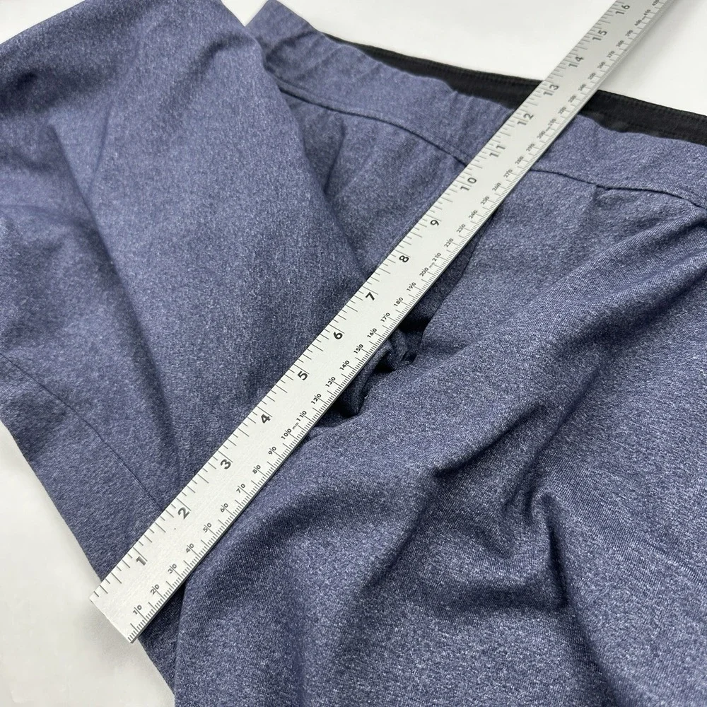 Public Rec All Day Every Day Jogger Mens 36/28 Navy Blue Heathered Stretch Pants